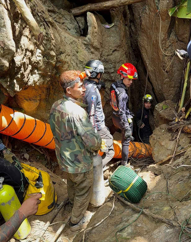 'I'm still shaking': Villagers found alive after week trapped in cave