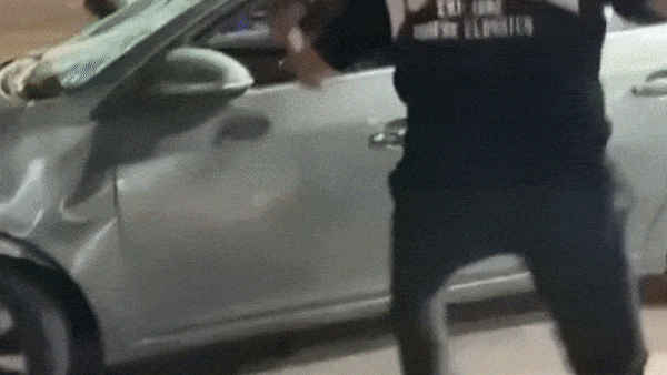 Man hospitalised after allegedly mowing down group of dirt bike riders